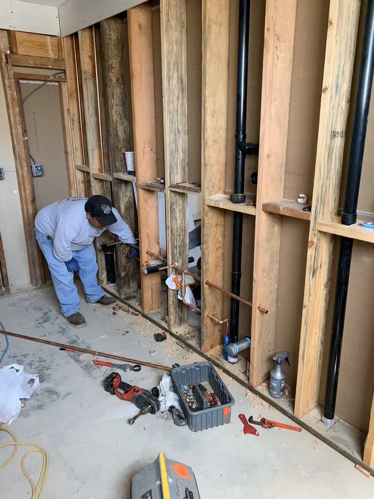 Commercial rough-in plumbing for Water Heater Replacement in Kensington Park
